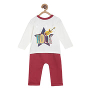 Boys Multi T-Shirt and Knit Bottom
