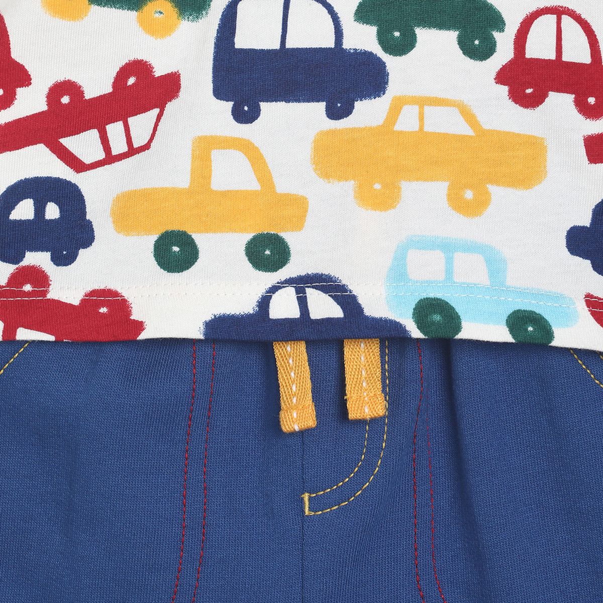 Boys Multi T-Shirt and Knit Bottom