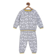 Pack of 2 top and botttom set - dark grey for 0-3 Months