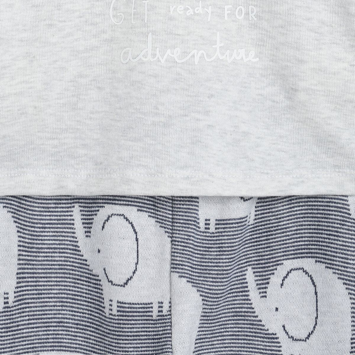 Boys Multi T-Shirt and Knit Bottom