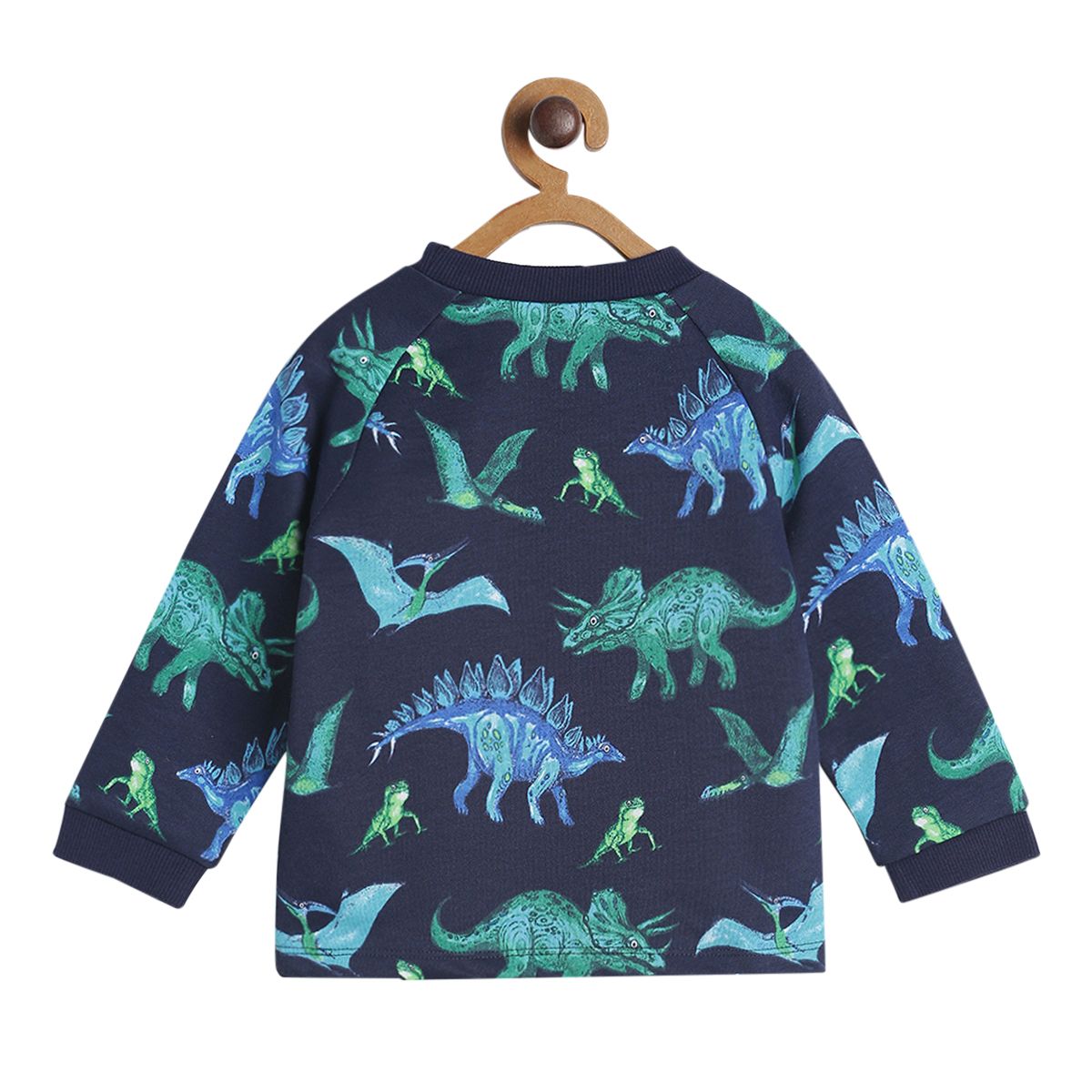 Pack of 2 sweat shirt and bottom set - navy blue for 0-3 Months