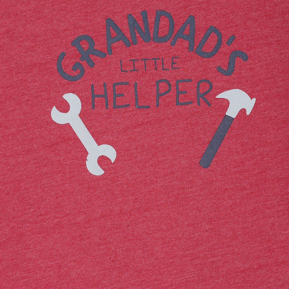Pack of 1 t-shirt - indianred for New Born