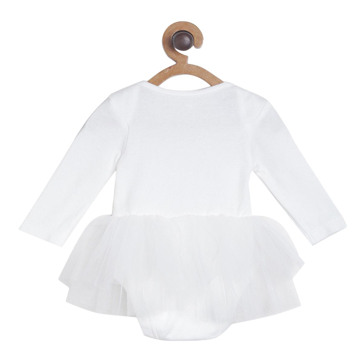Girls Off White Bodysuit
