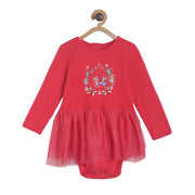Girls Red Bodysuit