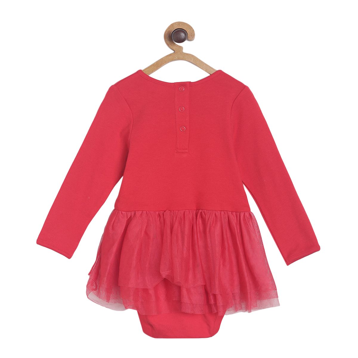 Girls Red Bodysuit