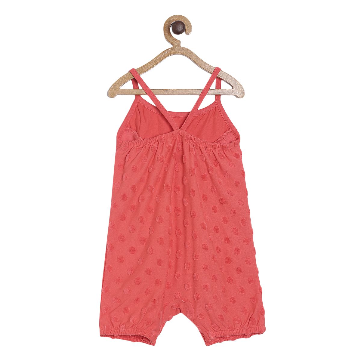 Pack of 1 dungaree - red for New Born