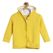 Pack of 1 knit jacket - yellow for 0-3 Months