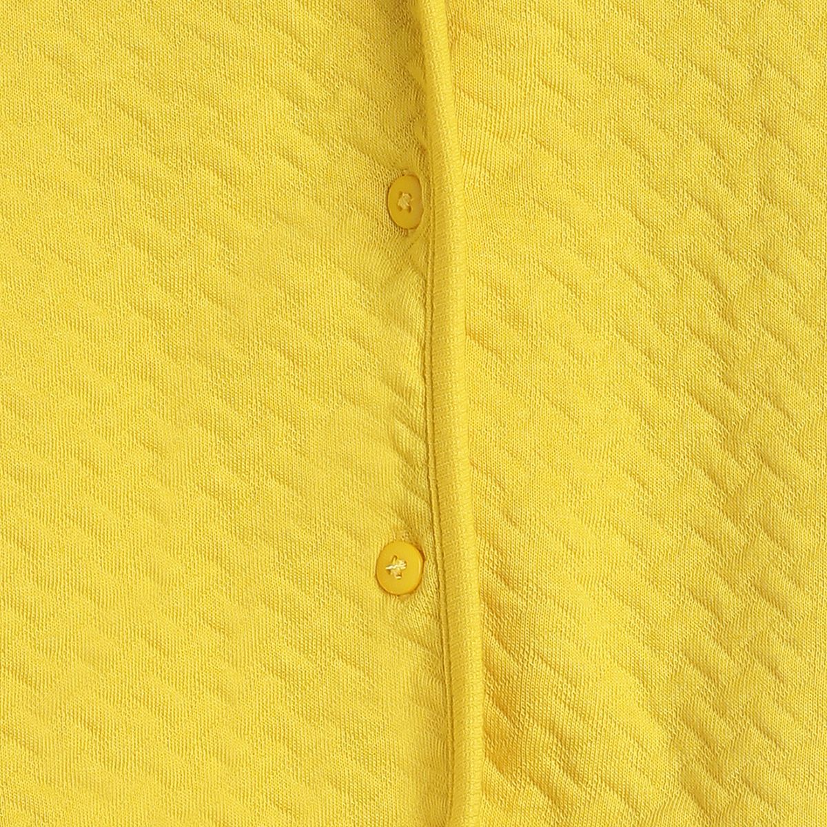Pack of 1 knit jacket - yellow for 0-3 Months