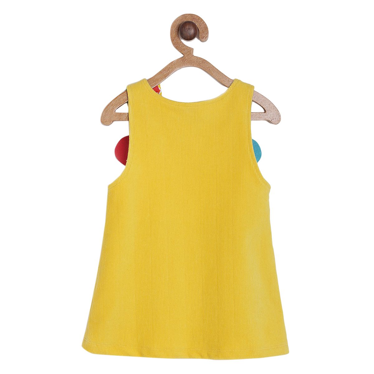 Girls Yellow Pinny Set