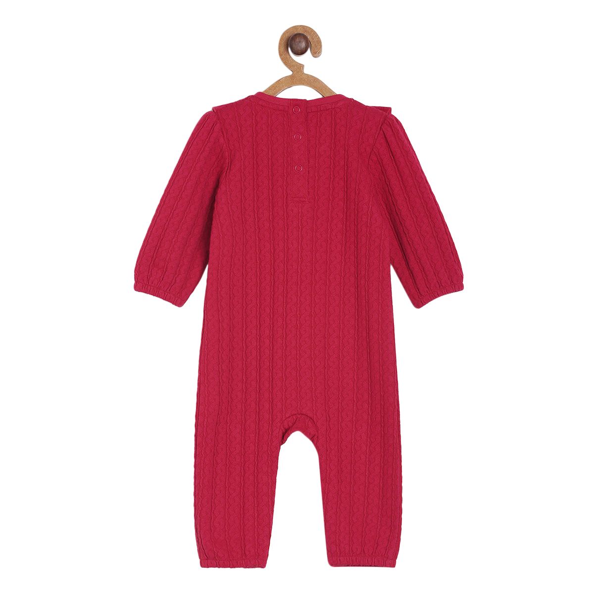Girls Red Rompers