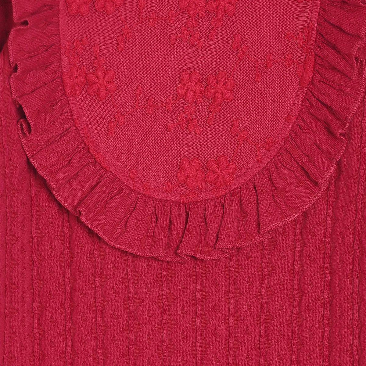 Girls Red Rompers