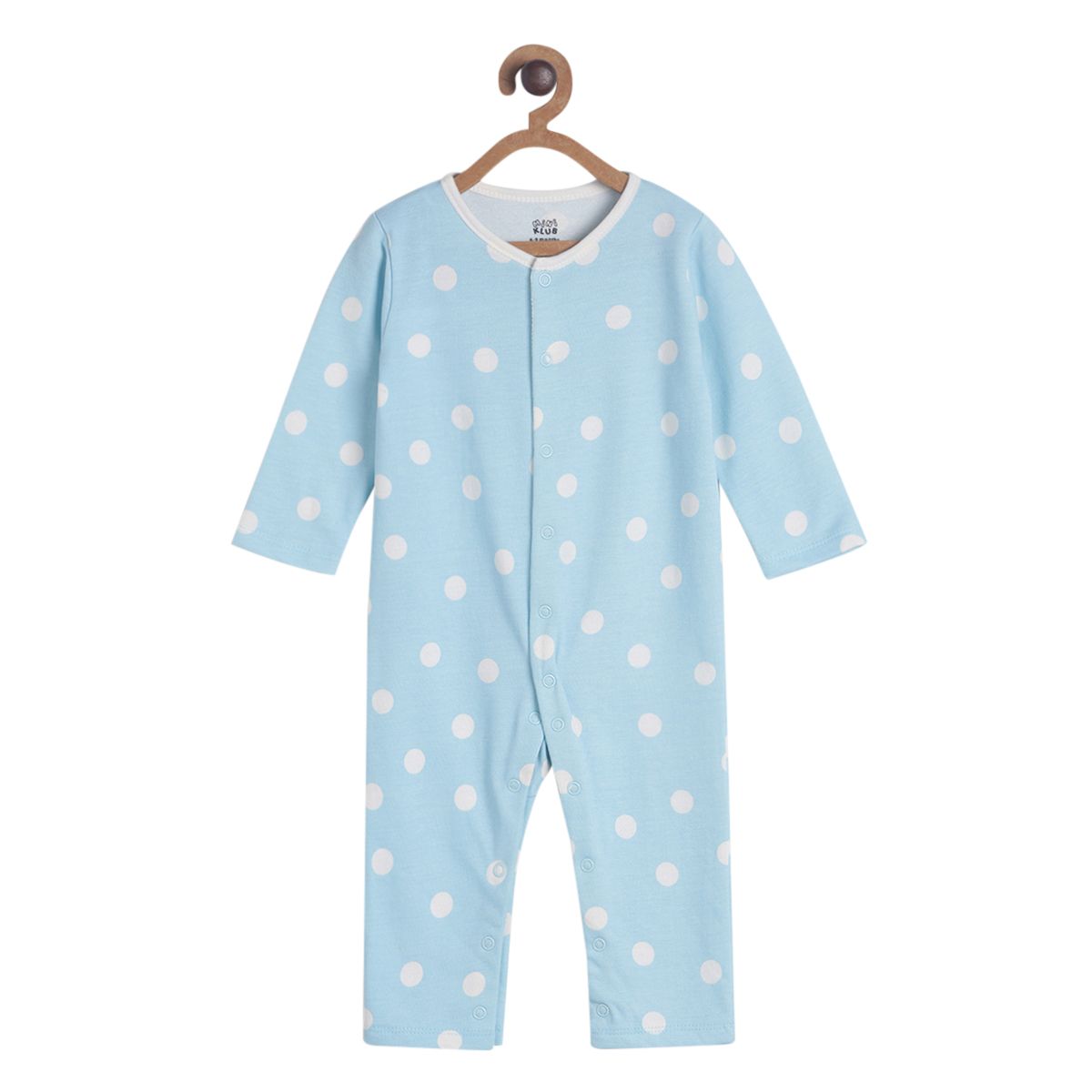 Pack of 1 romper - sky blue for New Born