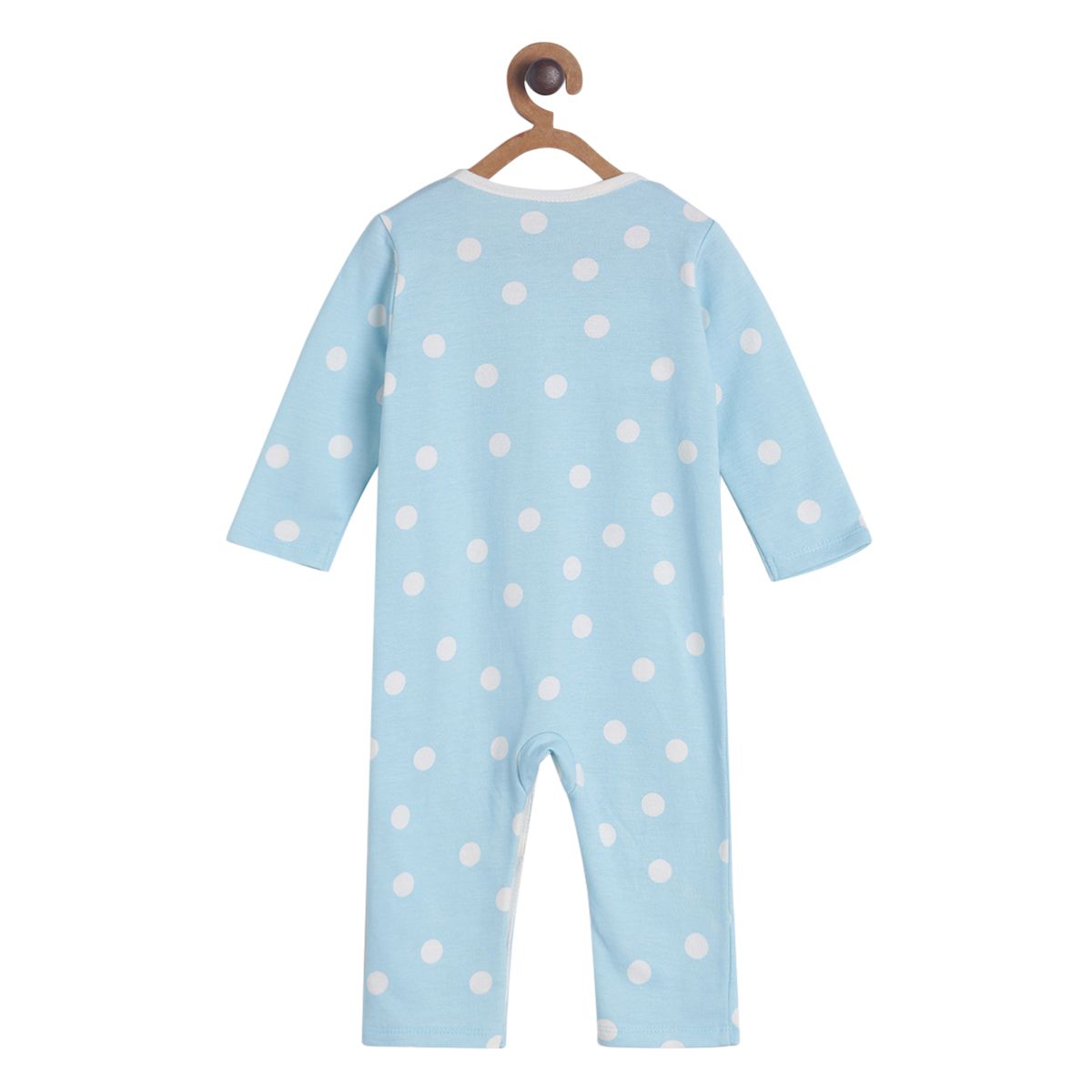 Pack of 1 romper - sky blue for New Born