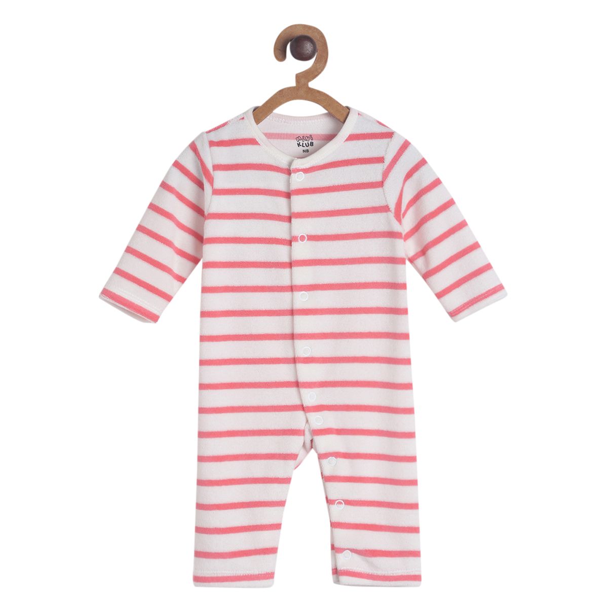 Pack of 1 romper - white & red for New Born