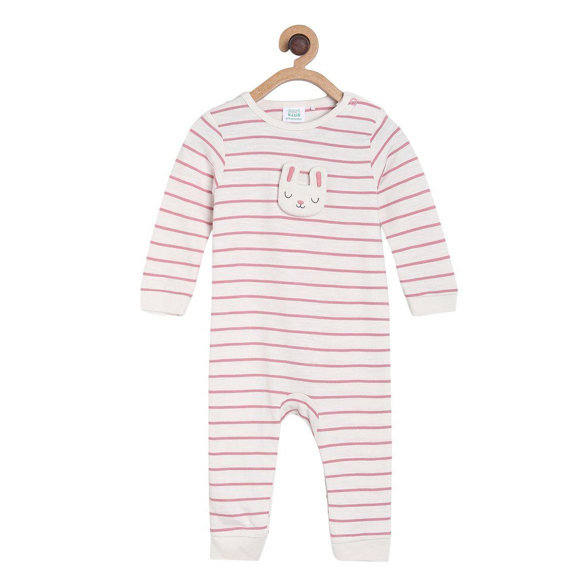 Pack of 2 romper with cap  - white & pink for New Born