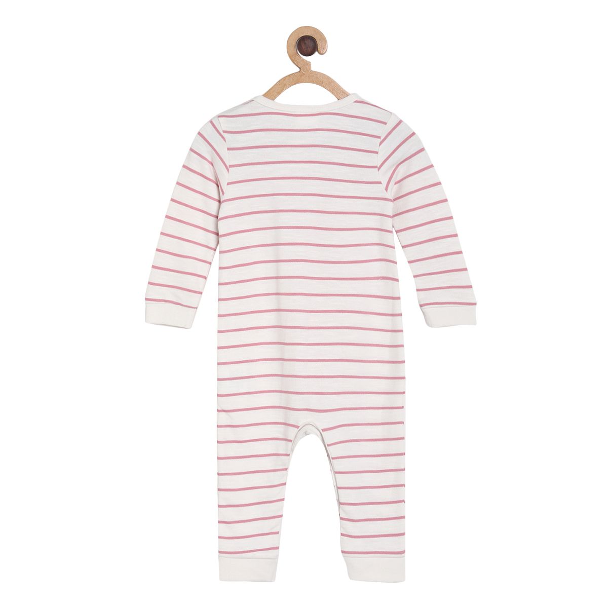 Pack of 2 romper with cap  - white & pink for New Born