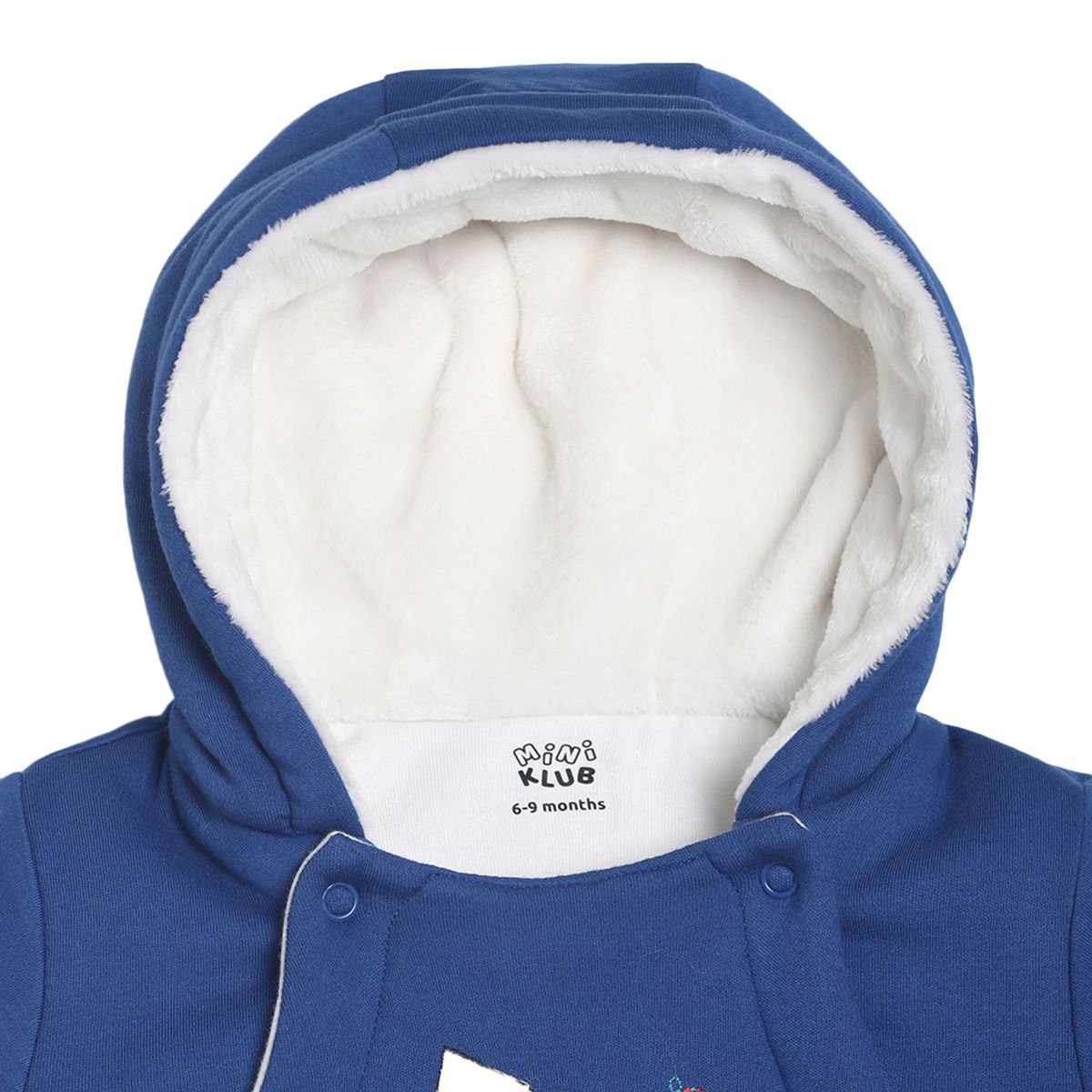 Girls Navy Sleepsuit