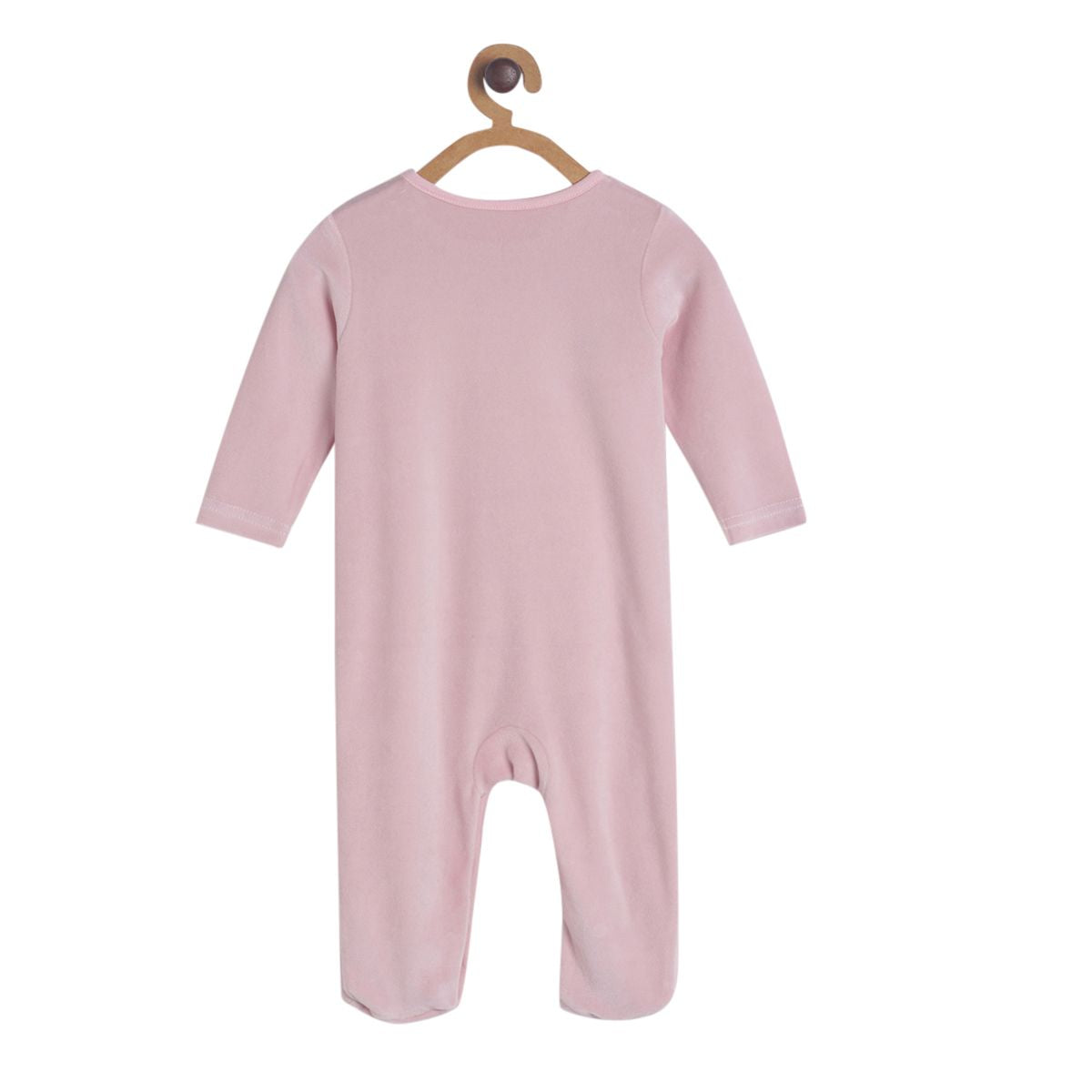 Pack of 1 quilted sleepsuit - pink for New Born