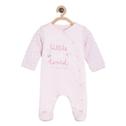 Girls Pink Sleepsuit