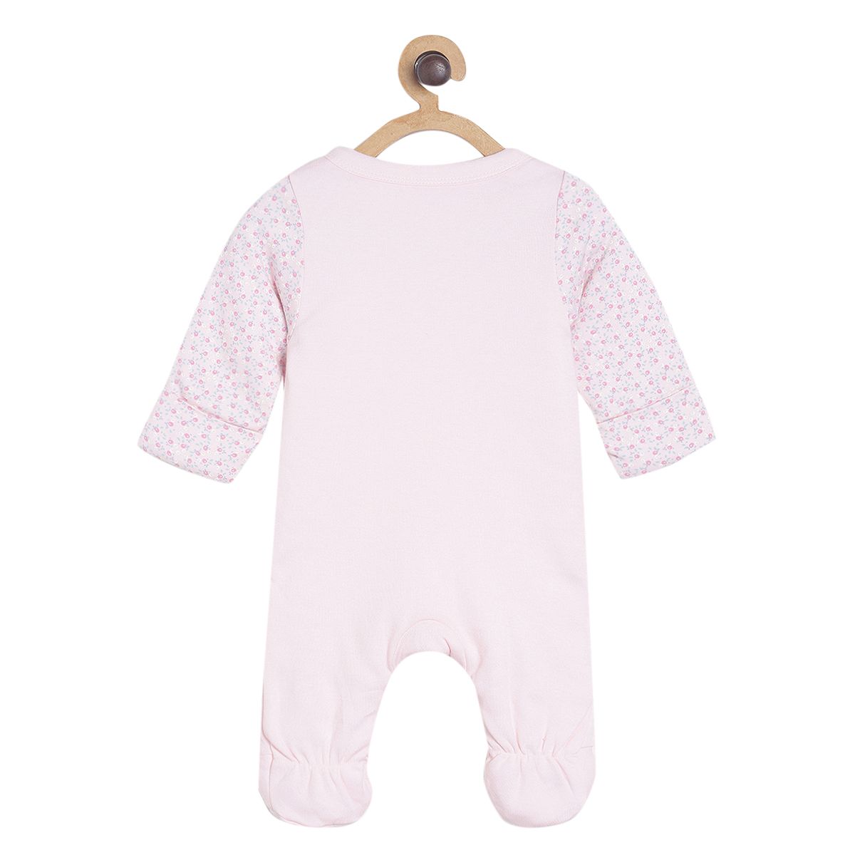 Girls Pink Sleepsuit