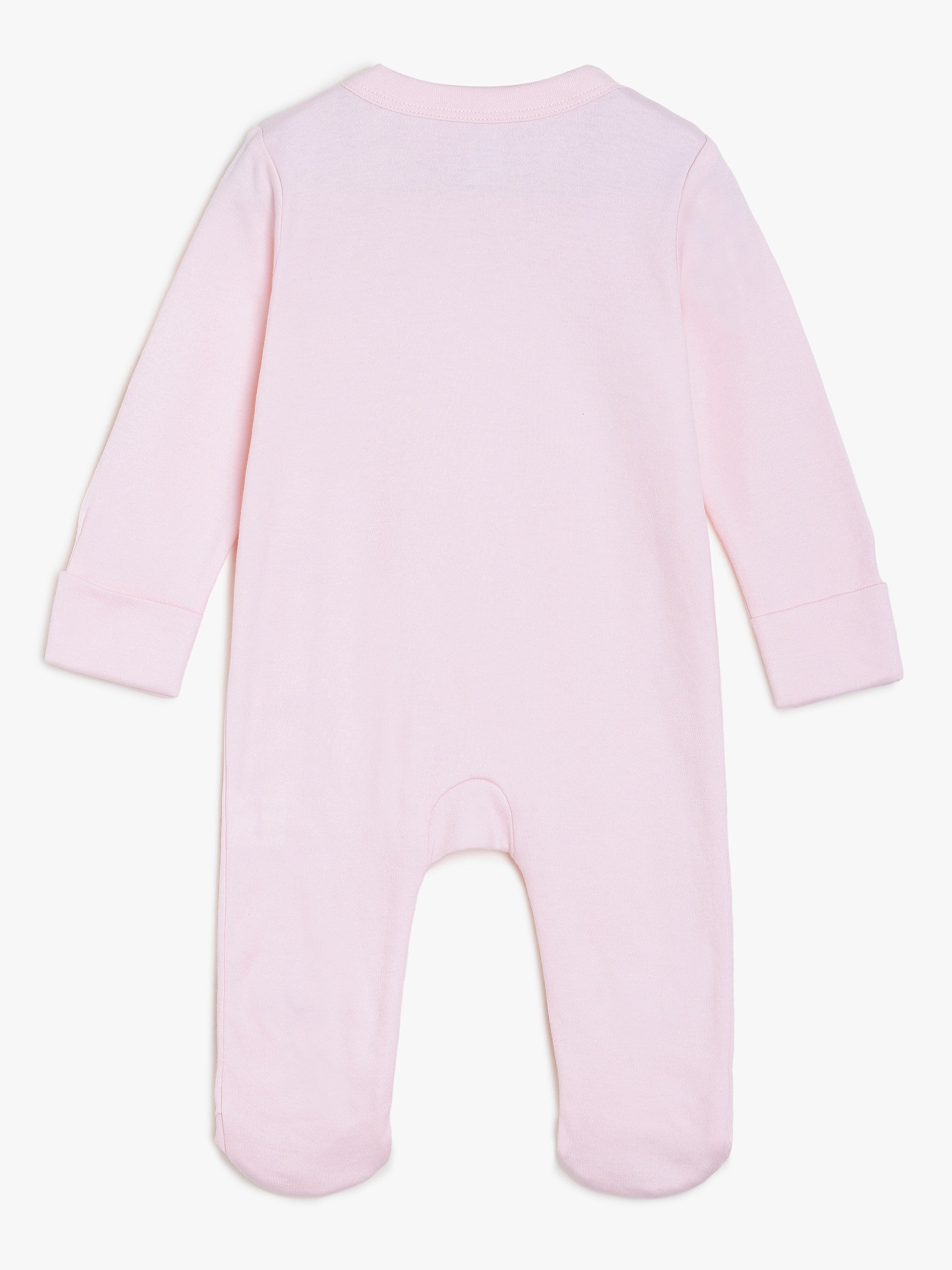 Girls Pink Sleepsuit