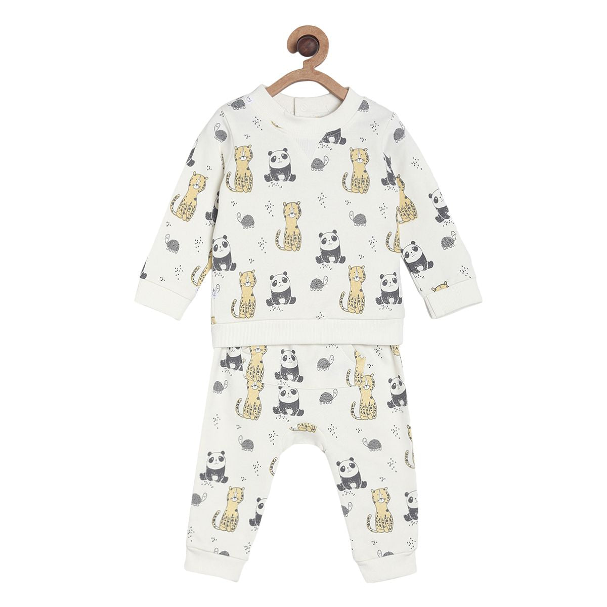 Pack of 2 top and bottom set - pink & navy blue for New Born