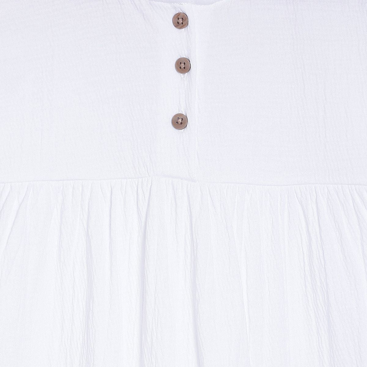 Pack of 1 romper - white for New Born