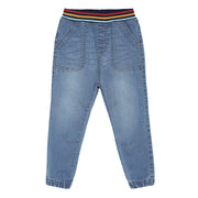 Boys Dk Wash Denim Pants