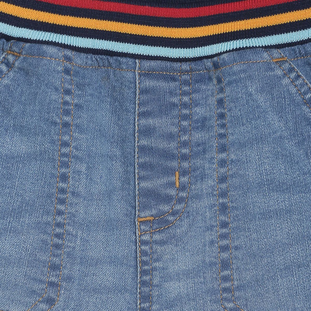 Boys Dk Wash Denim Pants