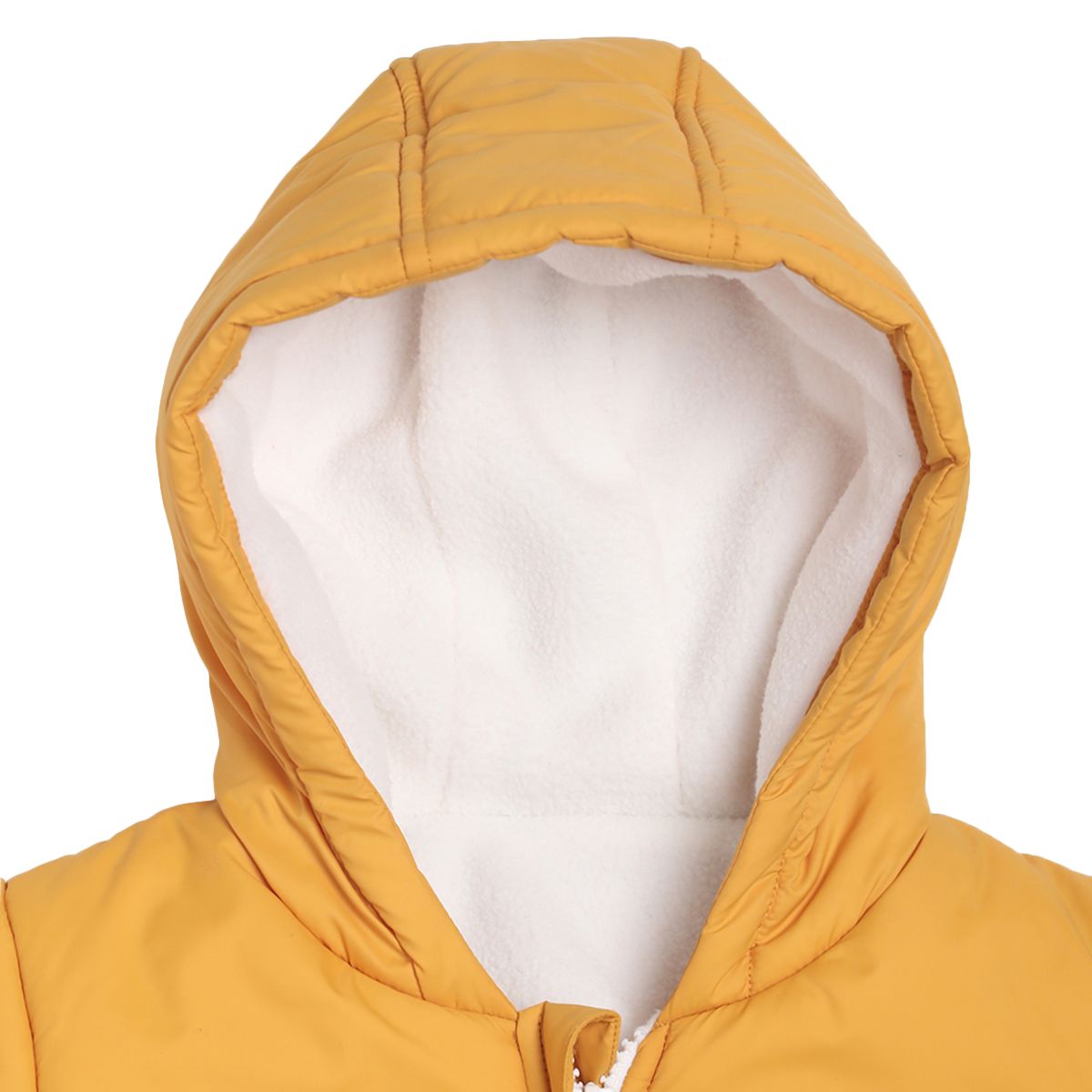 Pack of 1 woven jacket - golden yellow & navy blue for 3-6 Months