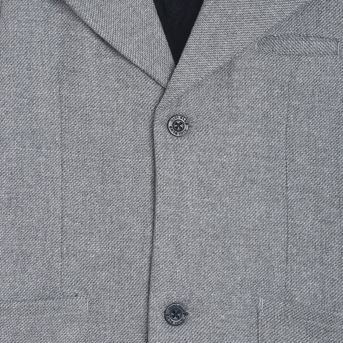 Pack of 1 woven long coat - grey for 3-6 Months