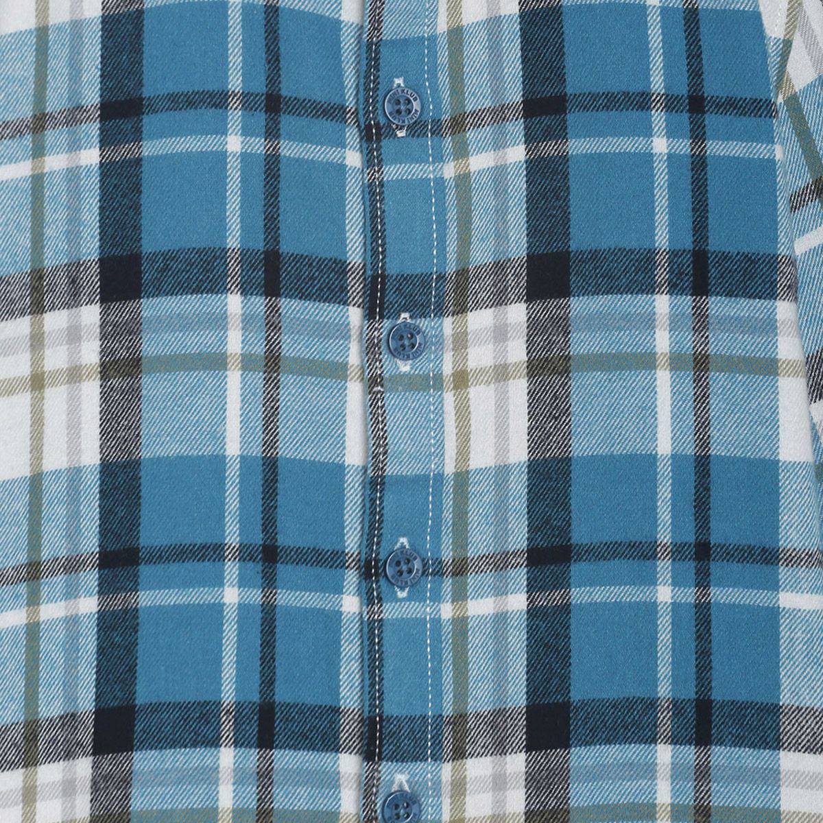 Pack of 1 woven shirt - midnightblue & white for 3-6 Months