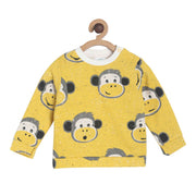 Pack of 1 sweat shirt - yellow for 3-6 Months