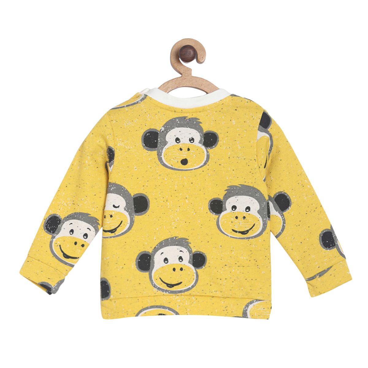 Pack of 1 sweat shirt - yellow for 3-6 Months