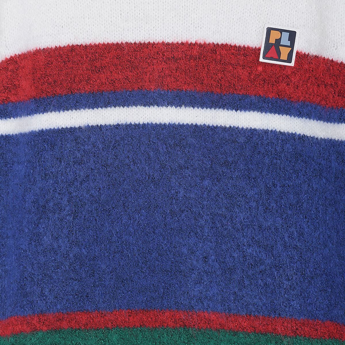 Pack of 1 sweater - white & dark blue for 3-6 Months