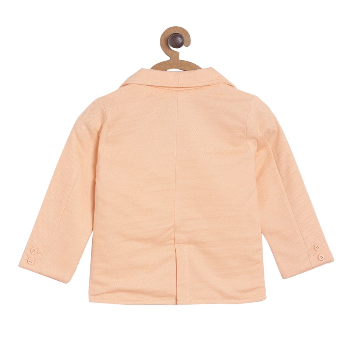 Pack of 4 coordinate set - peach & navy blue for 3-6 Months