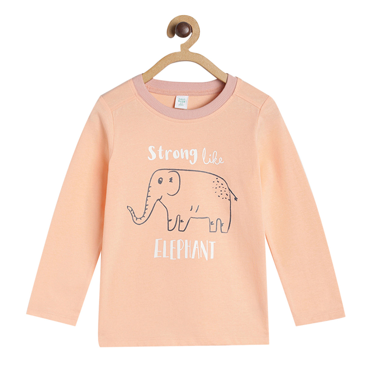 Pack of 1 t-shirt - peach for 3-6 Months