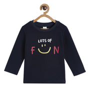 Pack of 1 t-shirt - navy for 3-6 Months