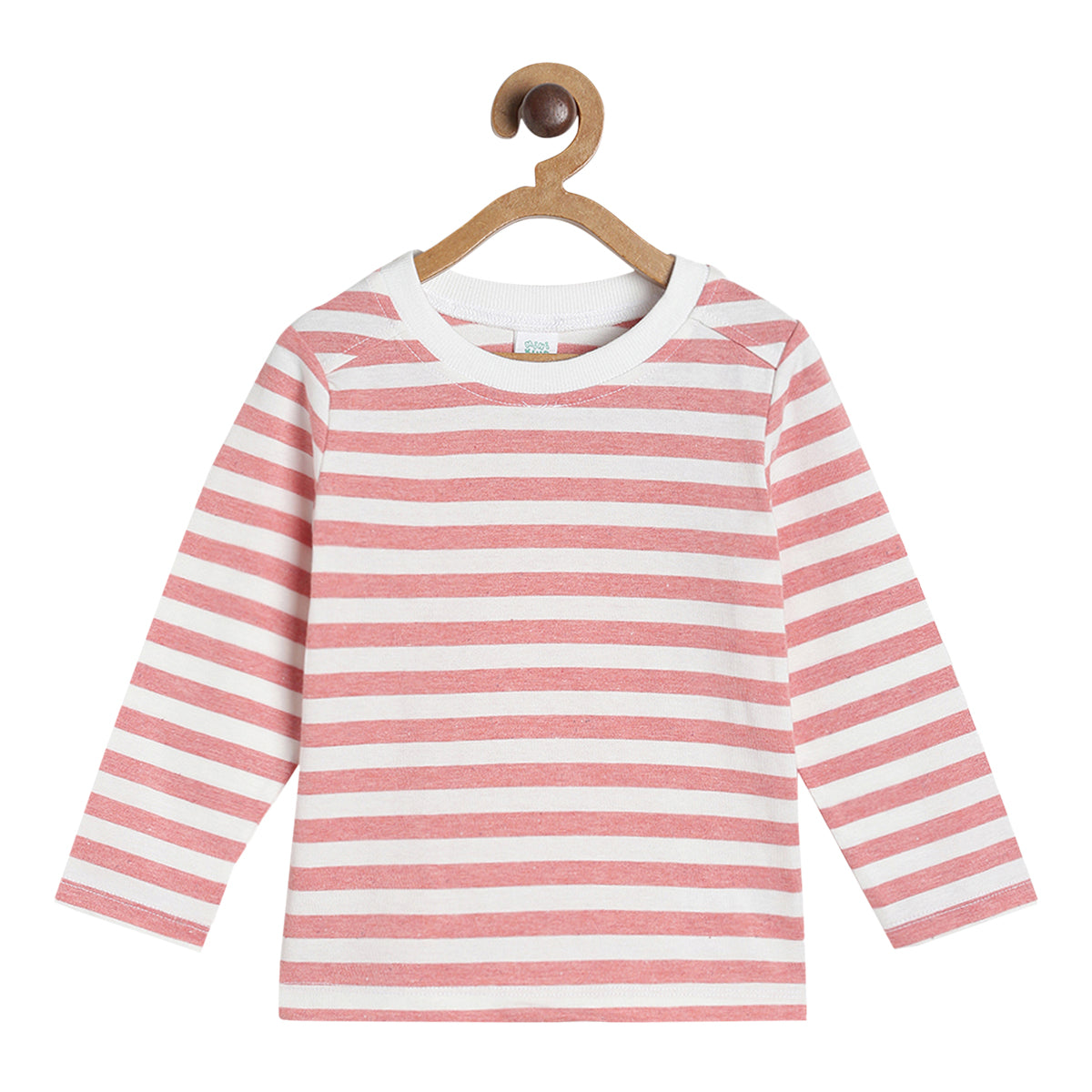 Pack of 1 t-shirt - white & lavender for 3-6 Months