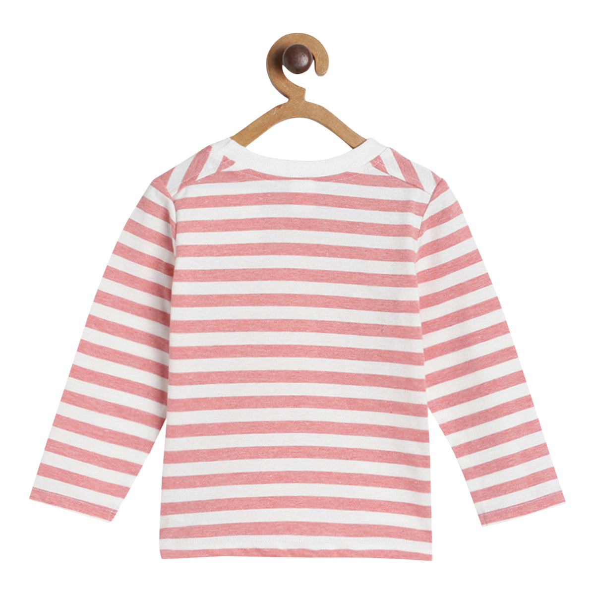 Pack of 1 t-shirt - white & lavender for 3-6 Months