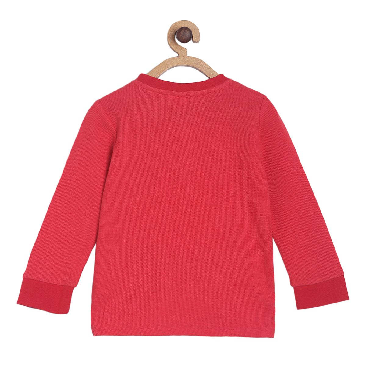 Pack of 1 henlay tee - red for 3-6 Months