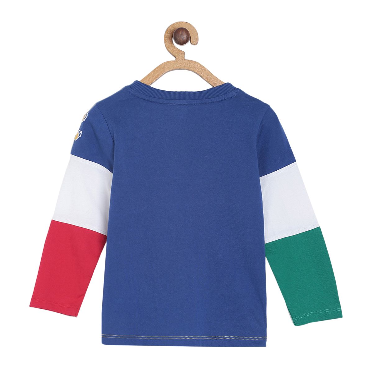 Pack of 1 henlay tee - darkslateblue & yellow for 3-6 Months