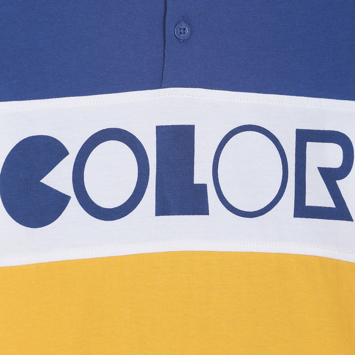 Pack of 1 henlay tee - darkslateblue & yellow for 3-6 Months