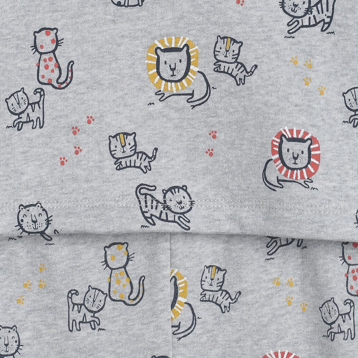 Pack of 2 sweat shirt and bottom set - grey marl for 3-6 Months