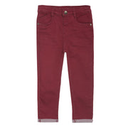 Pack of 1 denim pant - red for 3-6 Months