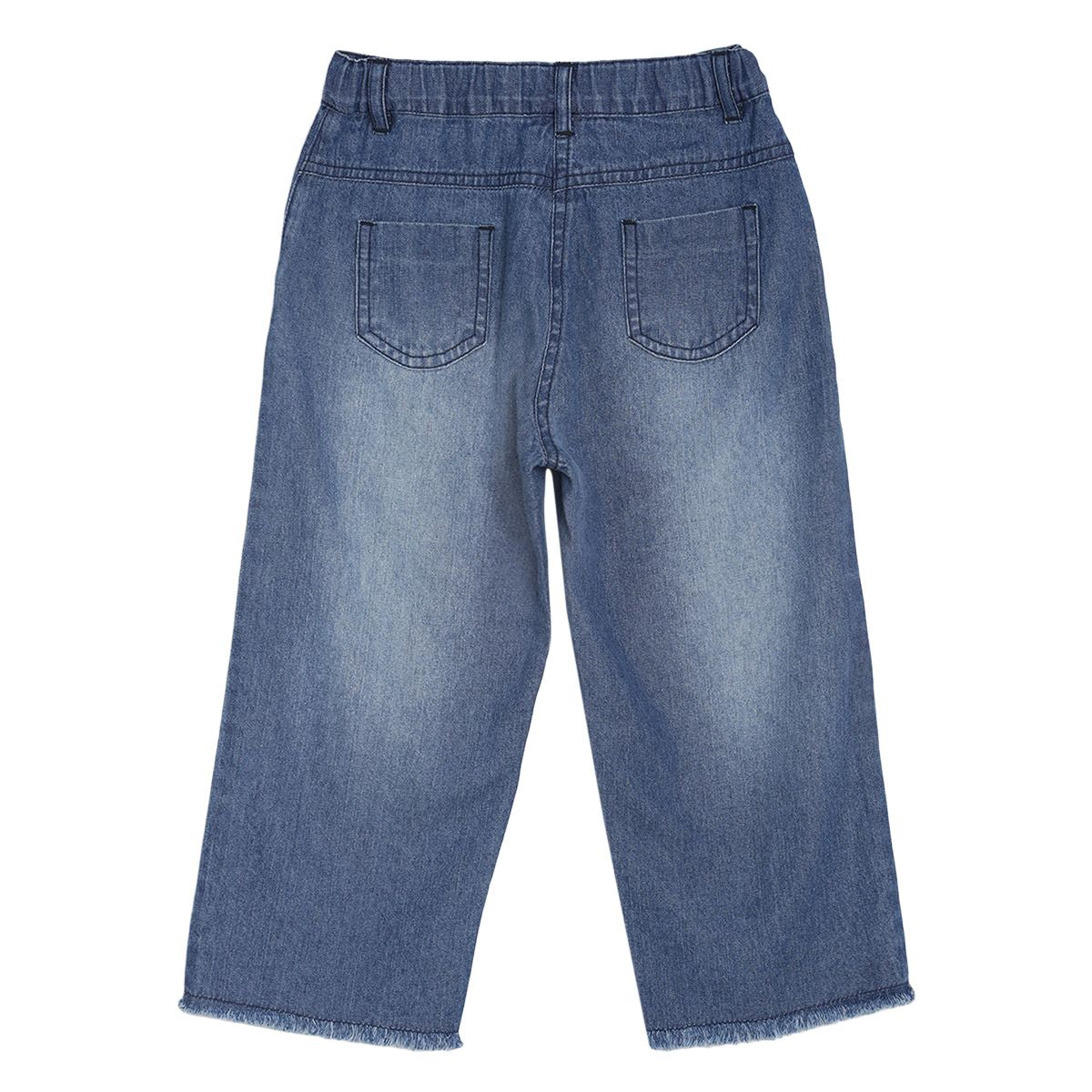 Pack of 1 denim pant - denim blue for 3-6 Months