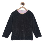Pack of 1 knit jacket - black for 3-6 Months