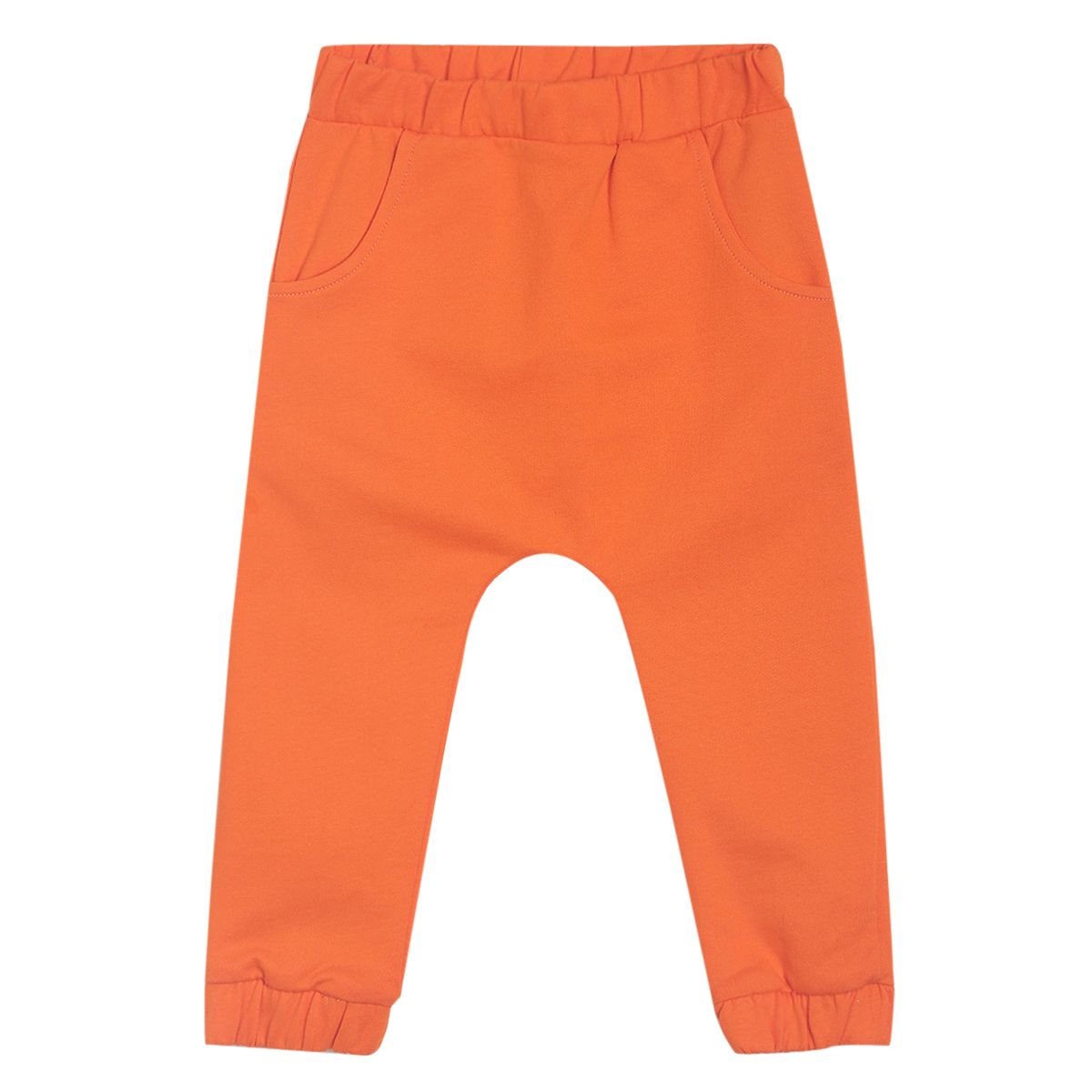 Pack of 1 knit pant - orange for 3-6 Months