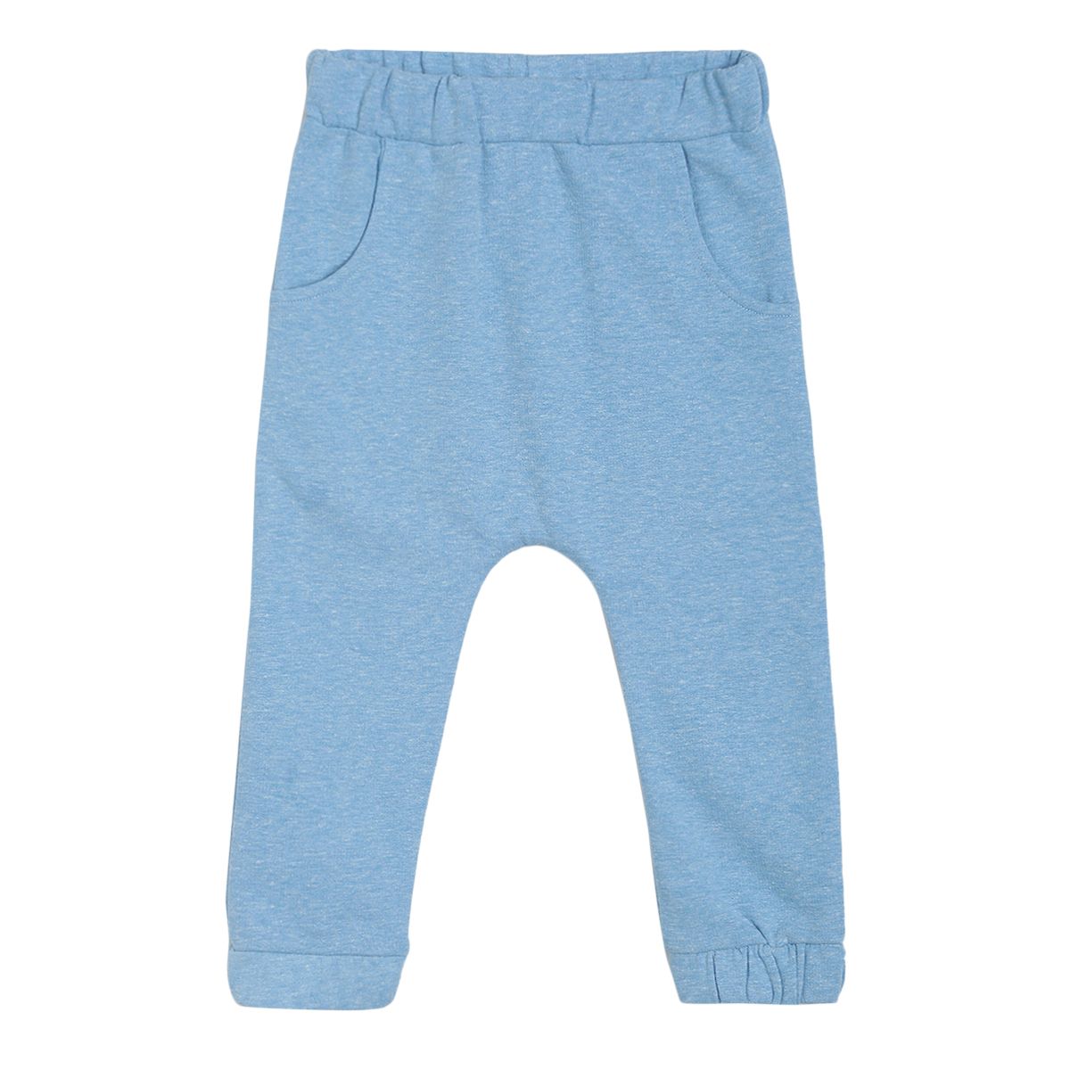 Pack of 1 knit pant - light blue for 3-6 Months