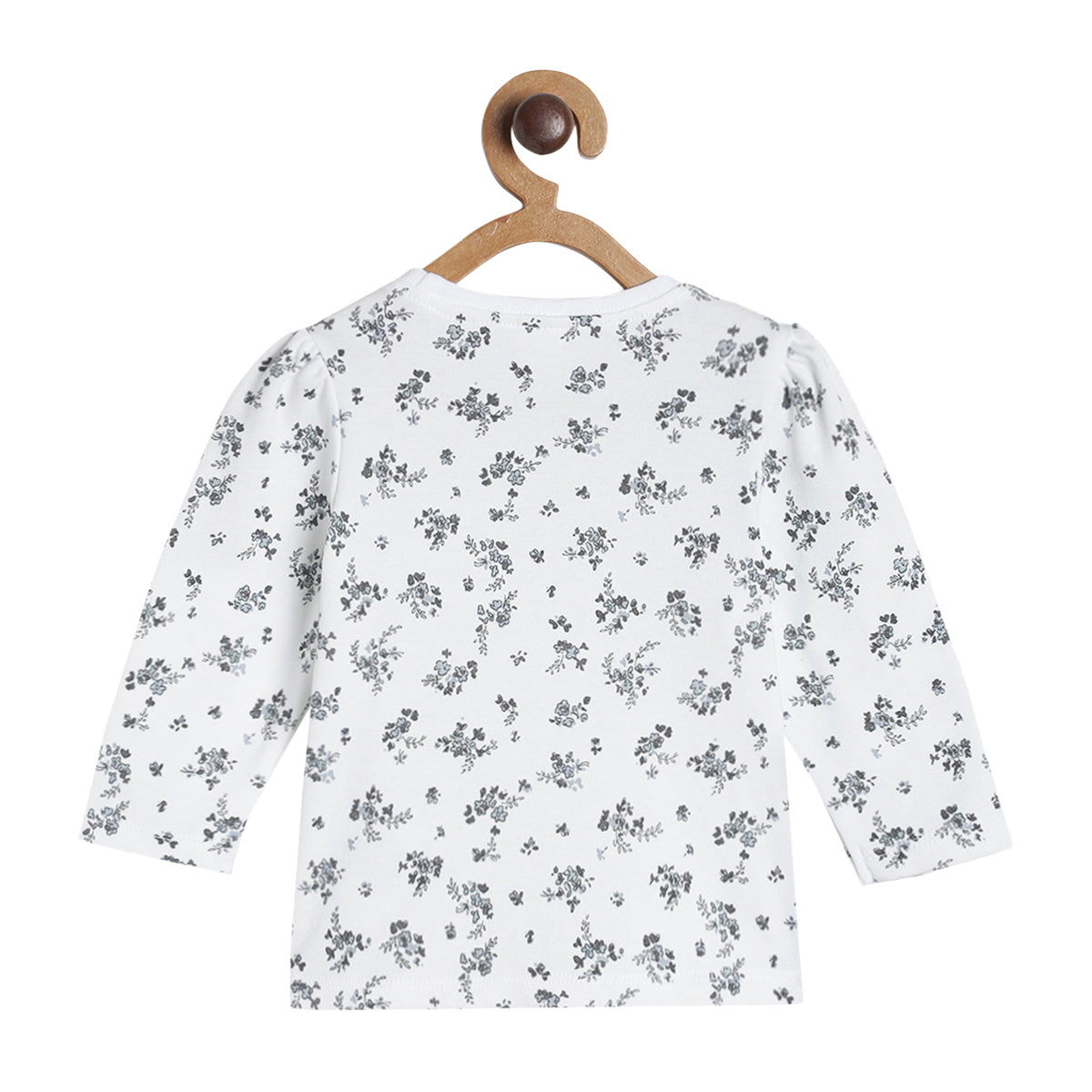 Pack of 1 knit top - white & blue for 3-6 Months